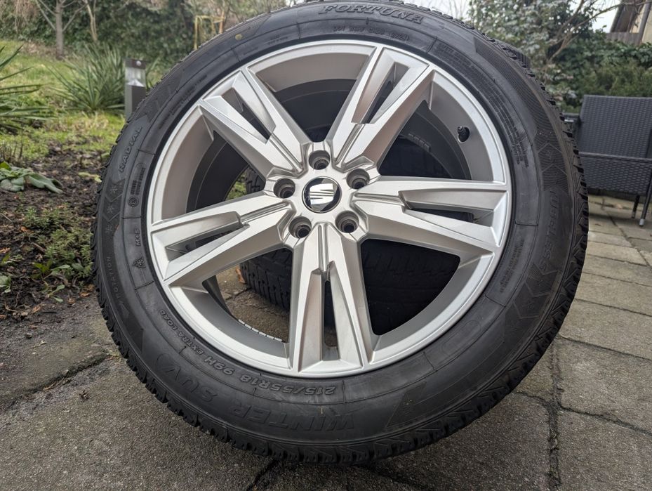 Oryginalne Koła Zimowe SEAT Ateca 18"  5x112  Zima