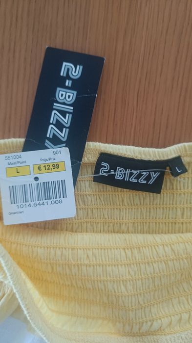 Top w paski bawełna