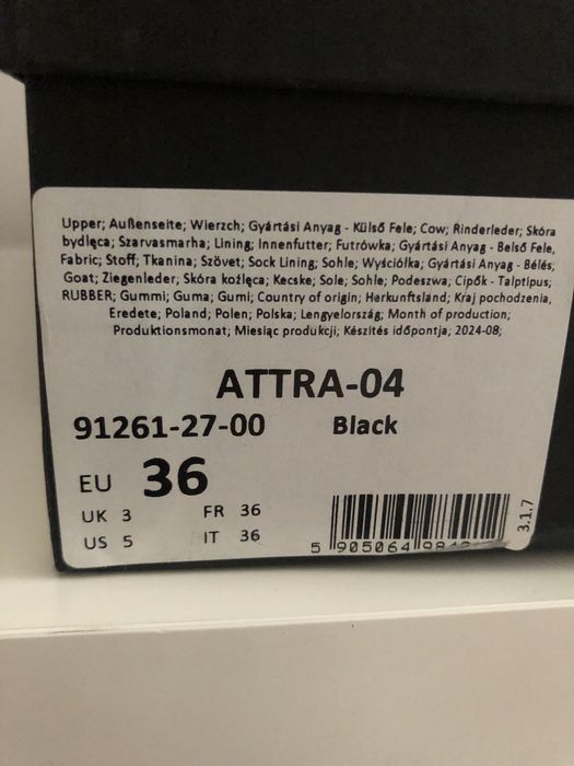 Kazar Nowe z metką ATTRA-04 sztyblety
