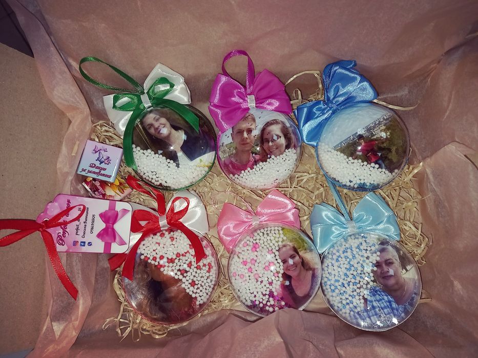 Новорічні кульки на ялинку