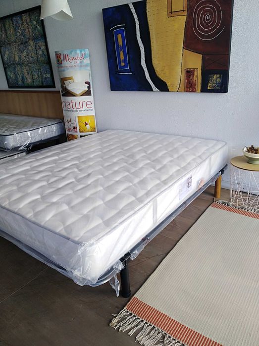 Colchão casal 200 x 160 Ortopédico Plus, NOVO