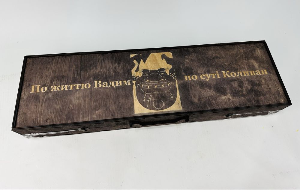 Набір шампурів у кейсі Вуд на 12 предметів