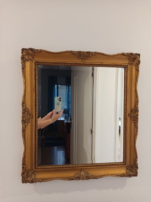 Carved Table and Mirror64861767180801123