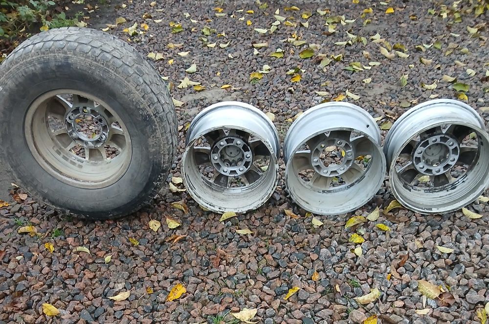Титанові диски R15 Toyota  Hilux