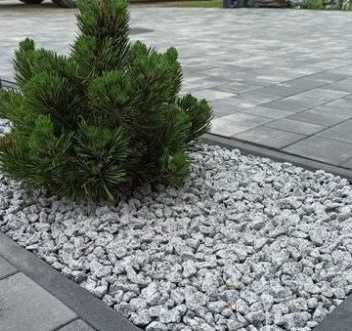 Grys granitowy 16-22 mm granit kamień ozdobny ogrodowy dalmatyńczyk