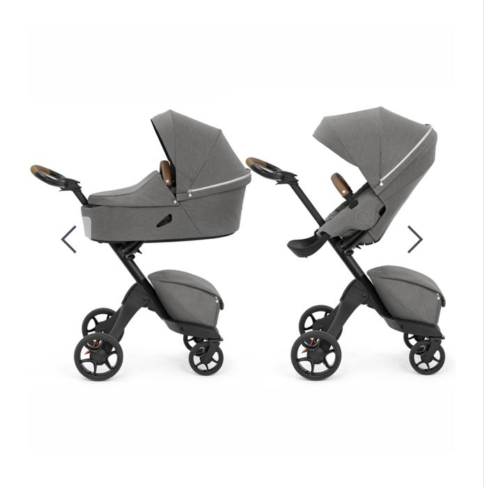 Коляска Stokke xplore X 2в1 люлька прогулка підстаканник футмуф плед