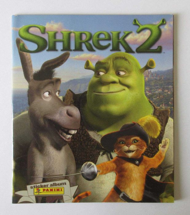Caderneta INCOMPLETA "Shrek 2" (PANINI)