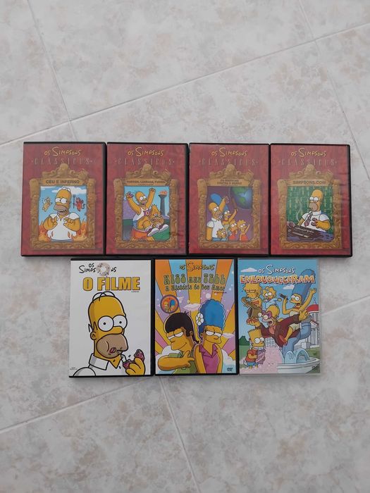 The Simpsons DVD Lot