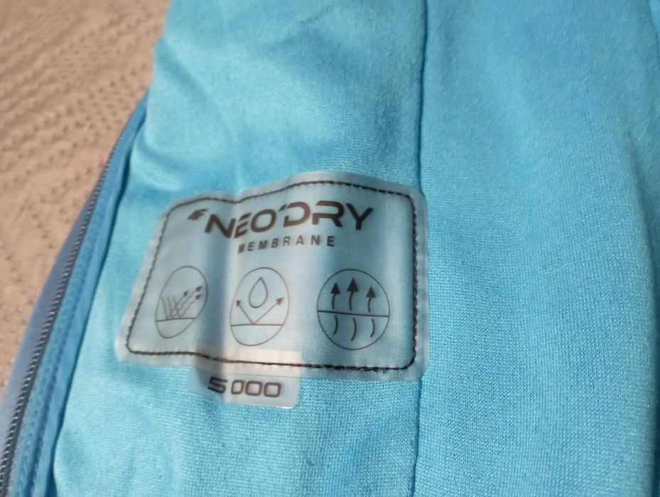 Kurtka Softshell 4f 164 niebieska