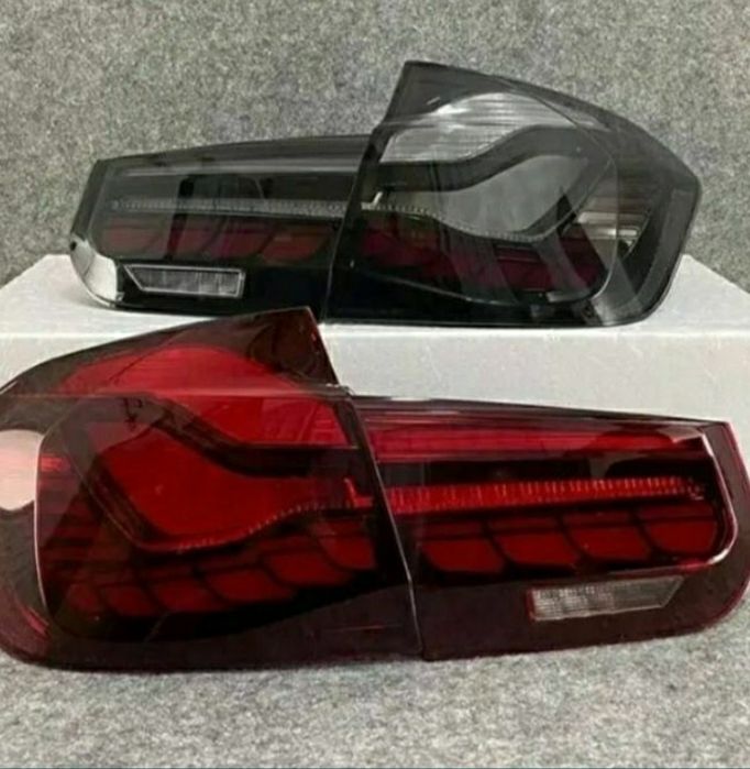 Задні фари стопи BMW F30/F80 (червоні/чорні) / Задние фонари стопы
