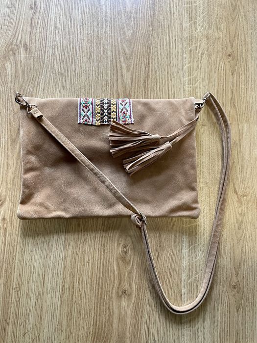 Mala Castanha de Camurça