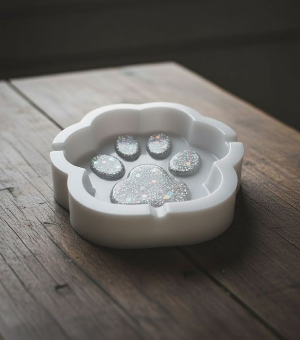 Авторська попільничка з епоксидної смоли