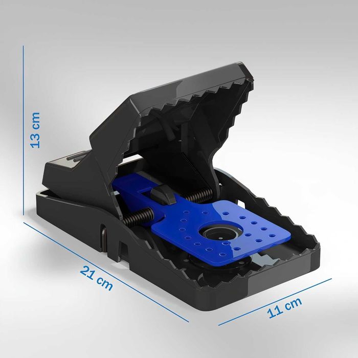 T-MAMUT Pułapka na Duże Myszy Szczury 4 sz. Profesjonalna Bardzo Mocna