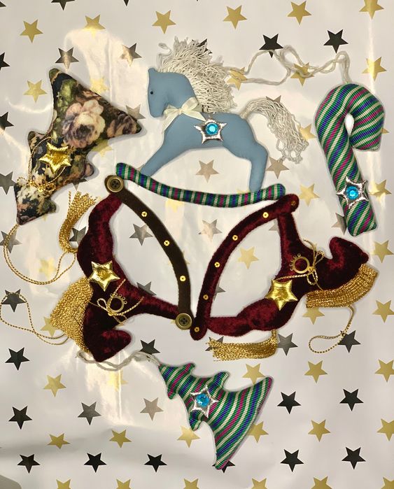 Кінь,коник,конячка,символ 2026, іграшка новорічна,прикраса ялинкова