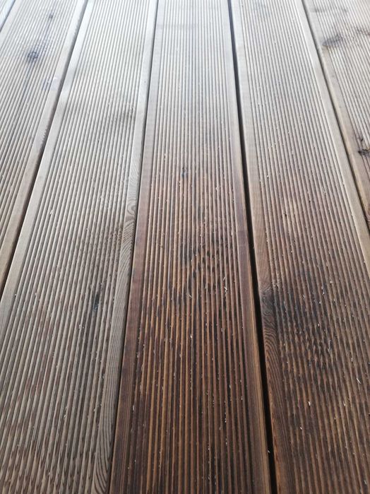 Deska tarasowa Modrzew Syberyjski TERMOWANY 27x140x3000/4000 mm