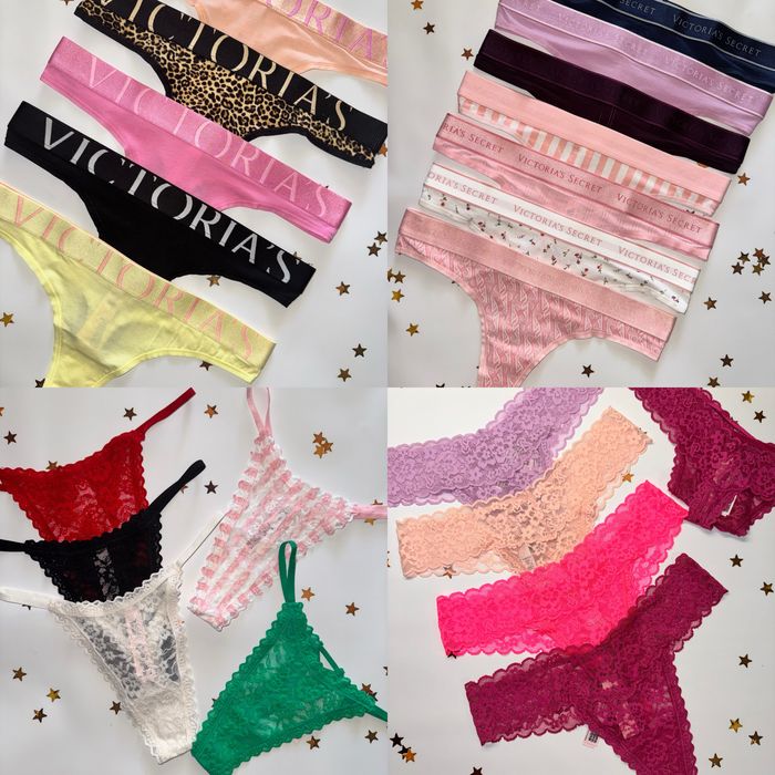 !!ОРИГІНАЛЬНІ!! Жіночі трусики, стрінги PINK / Victoria’s Secret