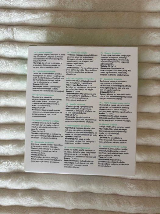 Massajador anticelulitico