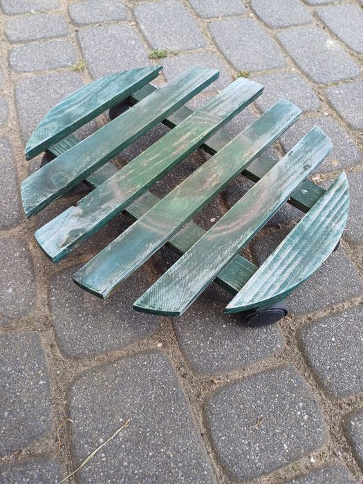 Podstawka pod kwiatek na kółkach kwietnik stojak