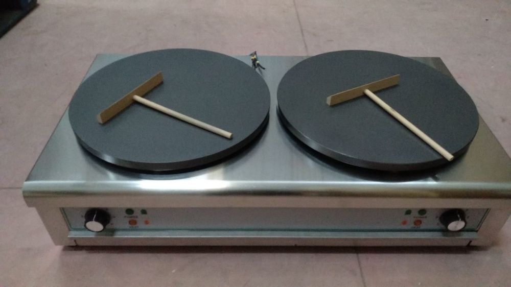 Crepeira Industrial Dupla NOVA