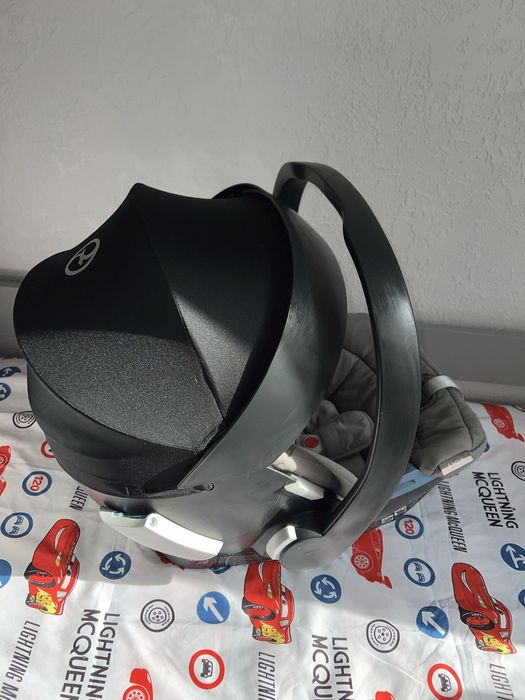 Автокрісло Cybex aton 5 soho grey Автолюлька 0+ для немовлят