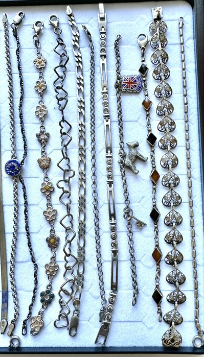 Серебро браслеты