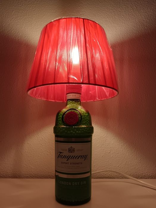 Candeeiro garrafa Tanqueray London Dry Gin