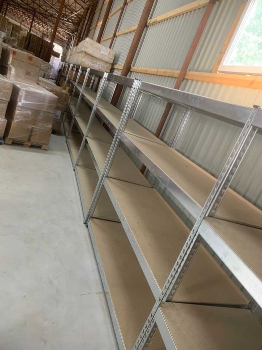 Стелаж металевий полочний для магазина, в підсобку, кладовку для дому