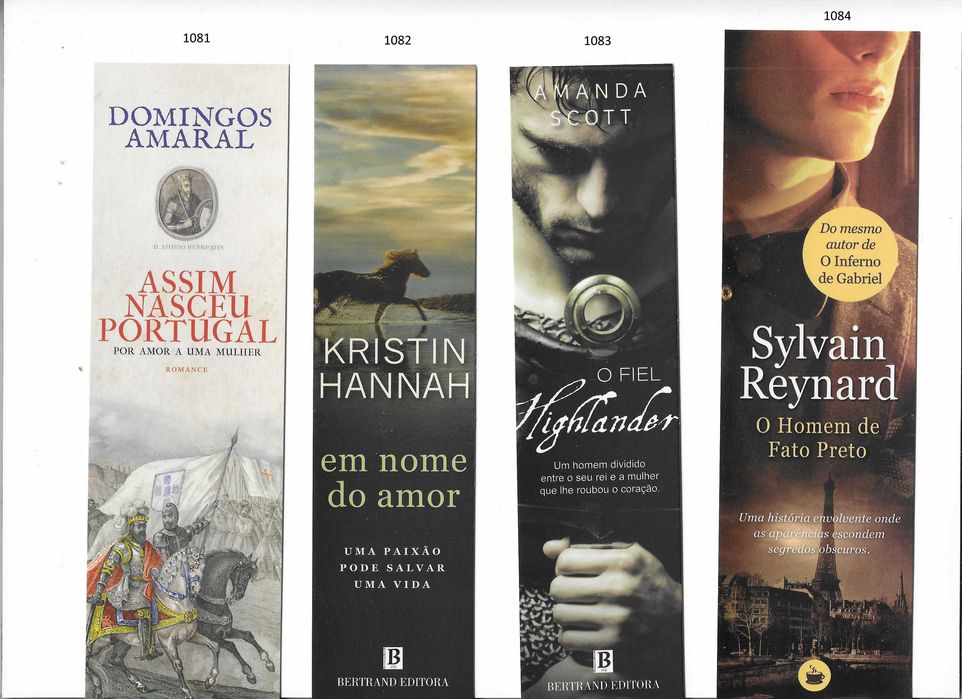 20 marcadores de livros - novos - olx X10936
