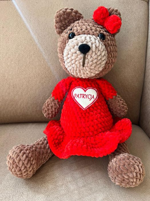 Pluszaki na szydełku