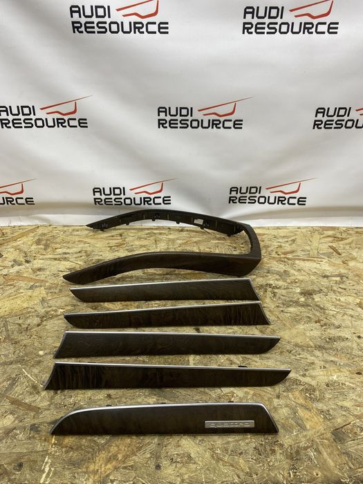 Декор салона дерево матове модінги Audi A4 B8 08-16 рік