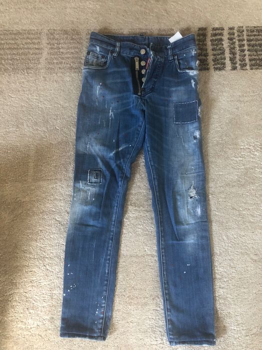 Jeansy Dsquared2 włoskie 44 czyli S