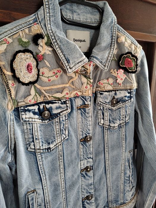 Jeansowa kurtka Desigual (nowa bez metki) - r.38