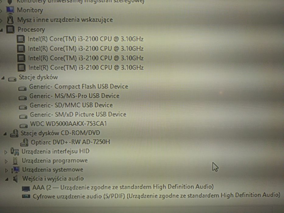 DELL VOSTRO 460 komputer PC HDMI INTEL i3 4x3100 MHz 4gb 500gb