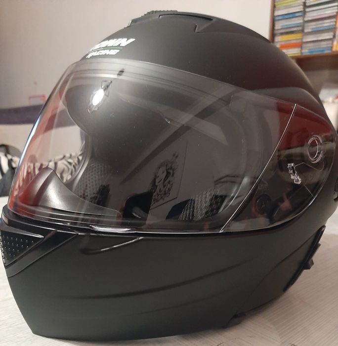 Capacete modular para mota novo