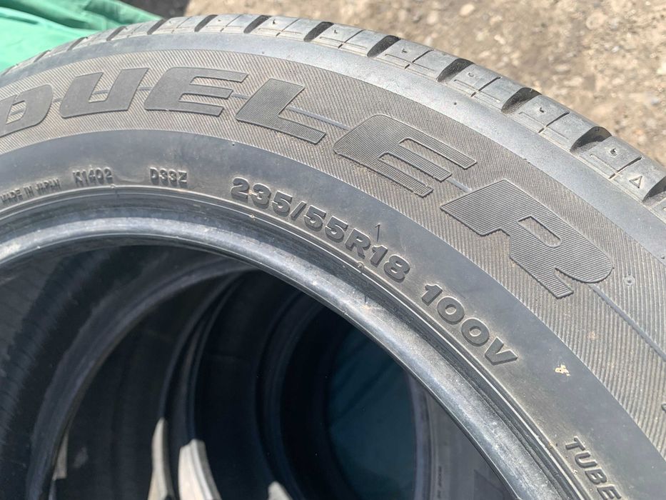 235-55-R18 BRIDGESTONE DUELER комплект 4штуки резины шины GERMANY 2024