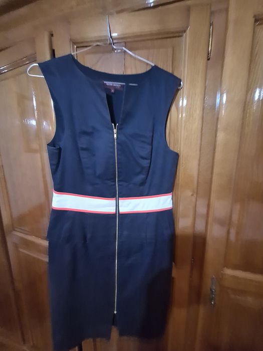 Conjunto   de  vestido   com  casaco