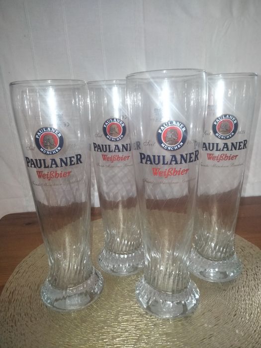 Paulaner Weißbier 50cl - Conjunto 4 copos