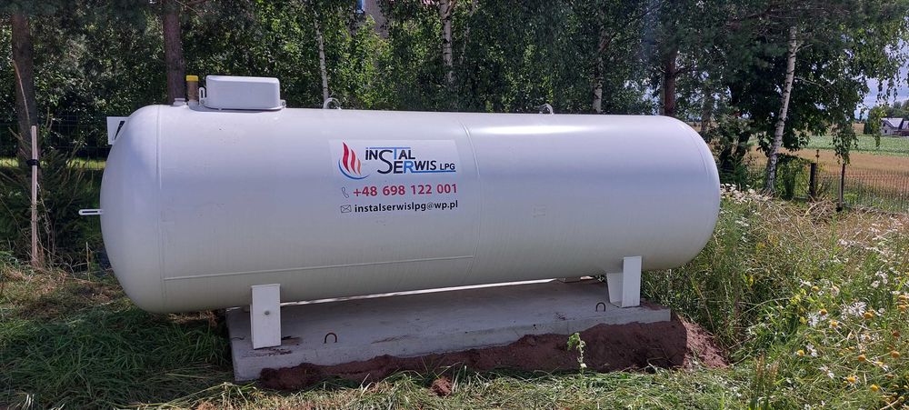 Zbiornik na gaz płynny LPG 4850L naziemny