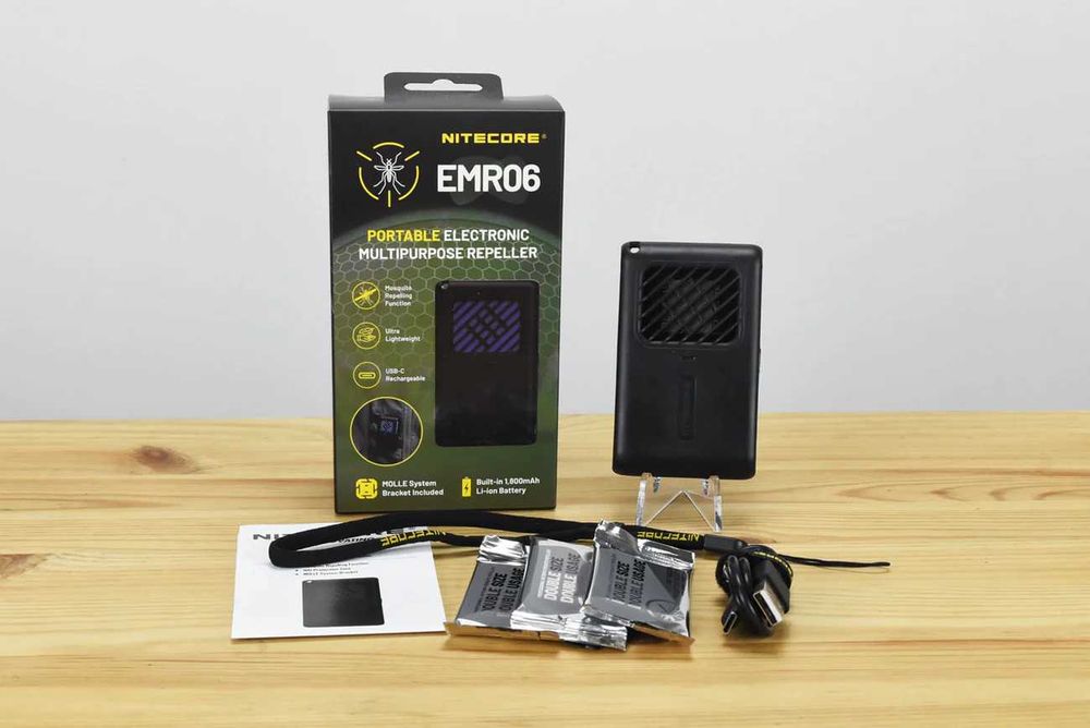Nitecore EMR06 Фумігатор, Вбудований Акумулятор на 1800 мАг до 3.5 год