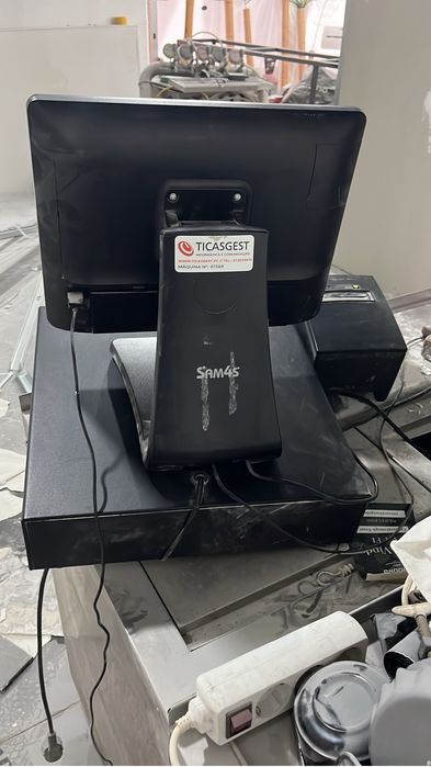 Pos com gaveta e impressora