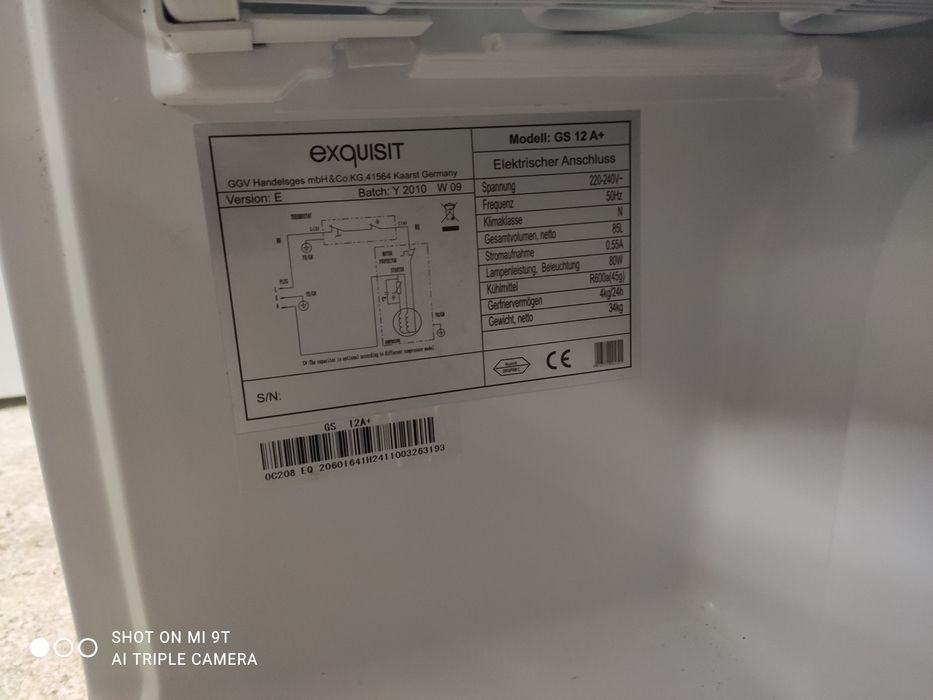 Zamrażarka szufladowa 4 szuflady