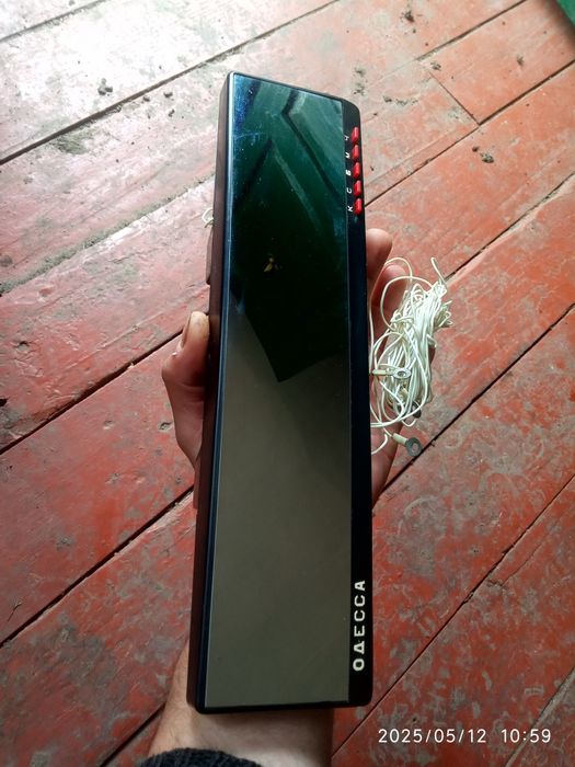 Дзеркало Одеса з часами 12 вольт