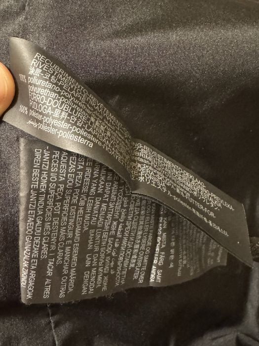 Jaqueta de Couro tamanho L Zara