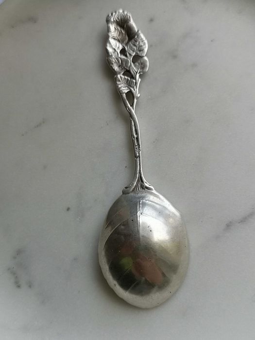 srebrna łyżeczka Niemcy vintage