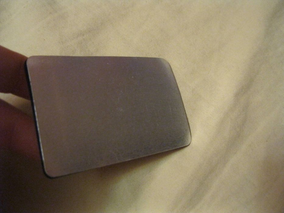 старая складная телефонная записная книжка металл пластины чистая