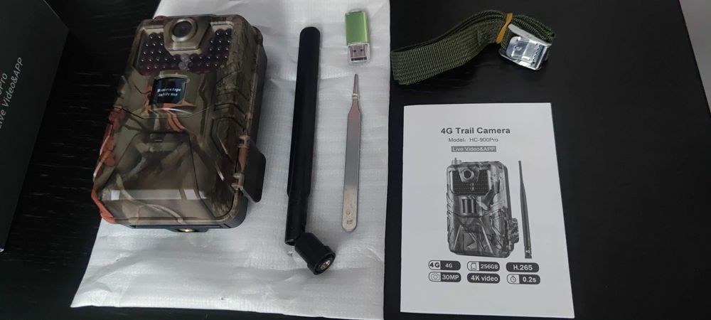Camera de caça 4K 30mp 4G HC900PRO Hc-900 APP android ios telemovel