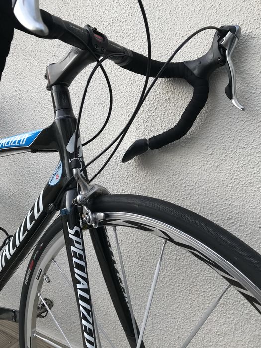 Specialized geromsteiner azul e preta conjunto dura-ace em bom estado