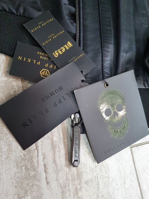 ШКІРЯНА КУРТКА Philipp Plein преміум якості!
