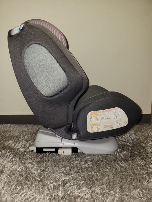 Cadeirinha ZY SAFE Rotativa 360º com ISOFIX