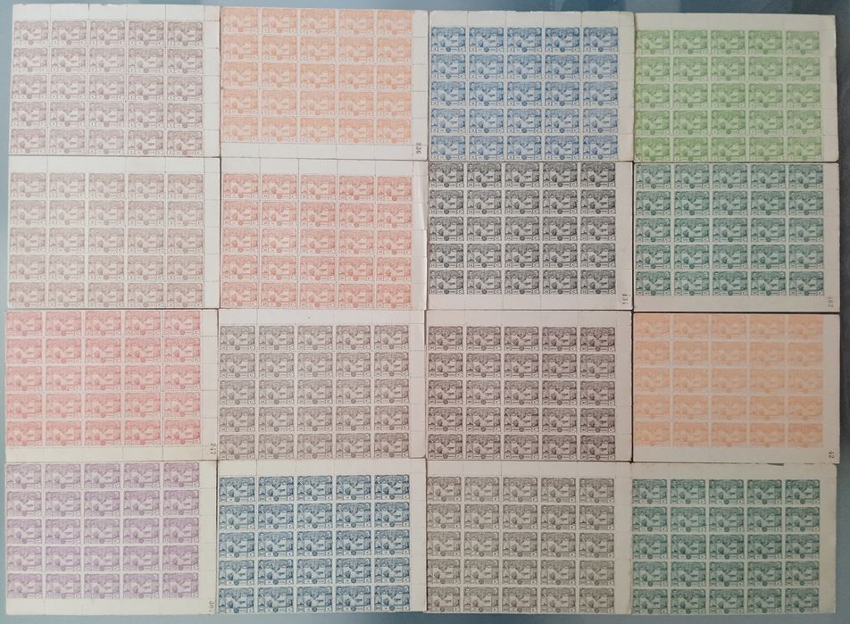 Travessia Aérea do Atlântico, 800 selos.